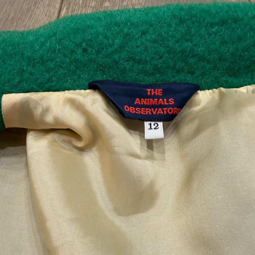 The Animals Observatory Electric Green Jaguar Coat - Picture 7 of 12